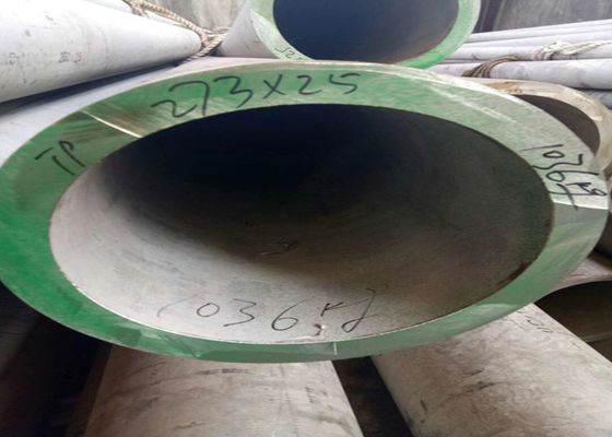 বড় ফাঁপা বিজোড় স্টেইনলেস স্টীল টিউবিং, কোল্ড টানা Ss বিজোড় টিউব